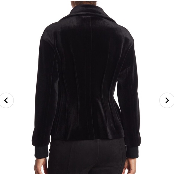 Donna Karan Black Jacket Size Medium NWT - Picture 3 of 17